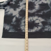 Champion RN#15763 Women's M Dyed Black Cotton Blend Hoodie Pullover Sweatshirt image 6