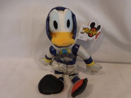 Disney SPACE DONALD DUCK PLUSH BEANIE New w/ Tags RETIRED - £9.40 GBP