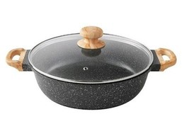 Pioneer Woman ~ CHARCOAL SPECKLE ~ 4 Quart ~ Everyday Pan w/Lid ~ Cast A... - $75.00