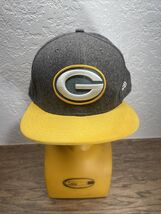 New Ear 9Fifty NFL Football Green Bay Packers Snapback Hat Size M-L KG JD - $19.79