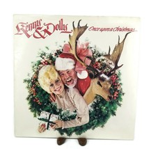 Dolly Parton &amp; Kenny Rogers Vinyl Once Upon a Christmas  LP Record 1984 Classic - £17.93 GBP