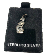 Garfield the Cat ODIE the Dog Sterling Silver Charm Pendant Vintage - $19.80