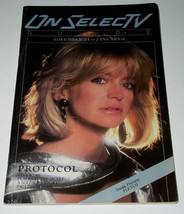 ON SelecTV Subscription Television Program Guide 1986 Goldie Hawn Hall &amp;... - £27.51 GBP