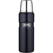 THERMOS Stainless King Vacuum-Insulated Compact Bottle, 16 Ounce, Midnight Blue - £41.11 GBP