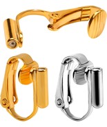 BronaGrand 12 Pieces Earring Clip Backs Clip-on Earring Converter Compon... - $304.09 MXN