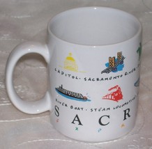 Collectible LUKE-A-TUKE SACRAMENTO Coffee Mug/ Cup © 1993 -VGUC - $6.95