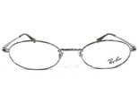 Ray-Ban Petite Eyeglasses Frames RB5160 2502 Silver Oval Full Rim 50-19-135 - £69.71 GBP