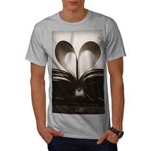 Wellcoda Book Hippie Read Mens T-shirt, Learning Graphic Design Printed Tee - £16.92 GBP+