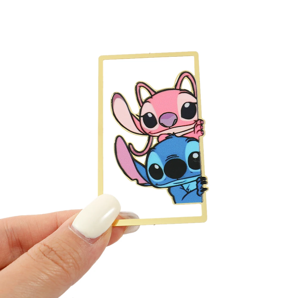 Cute Stitch Bookmark for Book Lover Gifts Disney Fans Kawaii Stitch Book... - €4,65 EUR