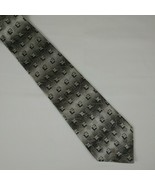 Signorcelli Men&#39;s Italian Necktie - Shades of Gray - Hint of Pink - $9.90