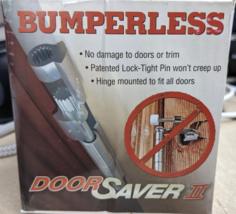 5- Door Saver II, 1/4&quot;, Pewter Hinge Pin Door Stopper, Satin Nickel, 01274 - £11.87 GBP