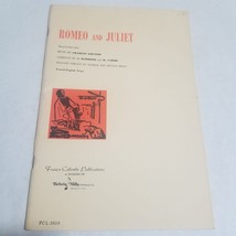 Romeo and Juliet Opera in Five Acts Charles Gouod J. Barbier M. Carre Co... - £8.63 GBP