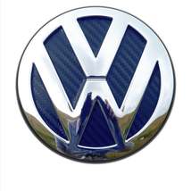 VW Golf MK5 Blue Carbon Fibre - Rear Badge Inserts. GTI R32 TDI - £12.53 GBP