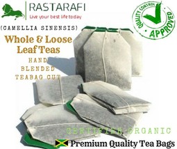 Rastarafi® Premium Quality Organic Jamaican Teabags 72 Tea Bags - £6.09 GBP+
