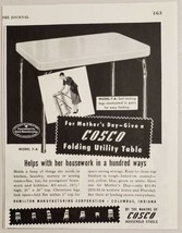 1949 Print Ad Cosco Metal Folding Utility Tables Hamilton Mfg Columbus,Indiana - £7.89 GBP