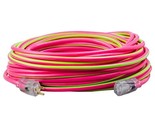 Southwire 2549SW0077 02549-88-77 Extension Cord; 100-Foot; Pink/Lime Gre... - $138.99