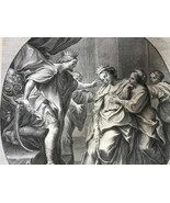 Jacob Frey 1681-1752 Esther Swooning Before King Ahasuerus - Engraving - £145.81 GBP