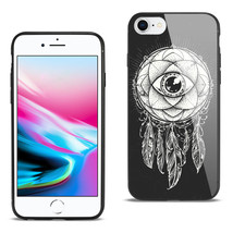 [Pack Of 2] Reiko iPhone 7/8/SE2 Hard Glass Design TPU Case - £20.19 GBP