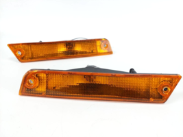 Front Bumper Lamp Turn Signal Lights Amber Fits For Land Cruiser FJ62 19... - £38.26 GBP