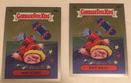 Hurt Curt Pat Splat Garbage Pail Kids  Lot Of 2 Chrome 2020 - £3.94 GBP