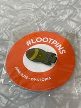 Lootpins 2016 Dystopia loot Crate Bomb Pin Green Collectible. New Sealed. - £9.84 GBP