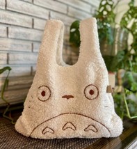 My Neighbor Totoro White Fleece Tote Bag - $20.56
