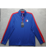 NBA Philadelphia 76ers Antigua Activewear Top Basketball Men Large Multi... - $733.47 MXN
