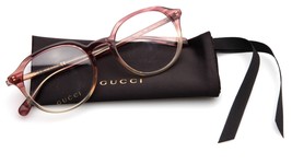 New Gucci GG1004O 004 Red Eyeglasses Frame 51-19-140 B44 Italy - $161.69