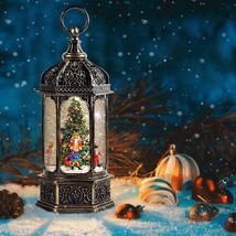 12.5&#39;&#39; Rotating Scene Nutcracker Musical Christmas Snow Globe Light Lant... - $92.99