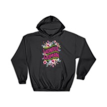 Wonder Woman : Gift Hoodie Flower Floral Mother Day Mom Birthday Christmas - £28.76 GBP