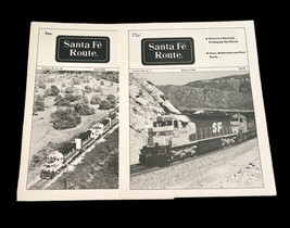 Vintage Lot (2) The Santa Fe Route Newsletter Magazine Fall 1984 Winter 1985 - £15.72 GBP