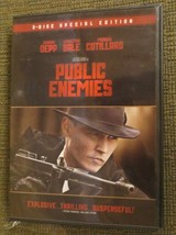 Johnny Depp, Christan Bale, &amp; Marion Gotilland Pulic Enemies Dvd - £3.16 GBP