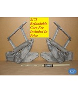 REBUILT 1967-1970 CADILLAC ELDORADO HOOD HINGES WITH SPRINGS - NEW RIVETS - £603.53 GBP