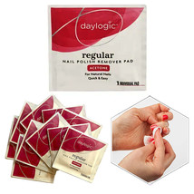 50 Pc Acetone Wipes Nail Polish Remover Pads Fingernails Individually Wrapped - £17.57 GBP