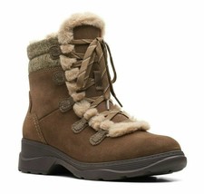 Clarks Women&#39;s Aveleigh WATERPROOF Winter Hiking Boots 9.5 - $83.79