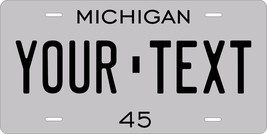 Michigan 1945 License Plate Personalized Custom Auto Bike Motorcycle Moped Tag - $10.99+