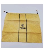 Fendi Yellow Dust Bag 14” X 13” Vtg - $35.07 CAD