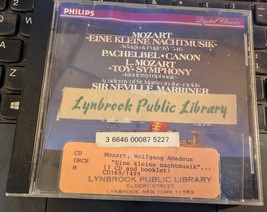 Mozart Eine Kleine Nachtmusik CD Philips Digital Classics Marriner - $1.49