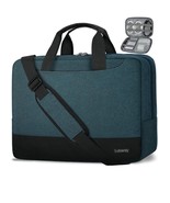 Laptop Bag 15.6 Inch for Women Men Shoulder Bag with Cable Organize Bag ... - $31.00