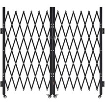 VEVOR Double Folding Security Gate, Lockable Scissor Gate, Steel Retract... - $2,796.21 MXN