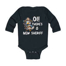 There&#39;s A New Sheriff Long Sleeve Bodysuit - £21.25 GBP+