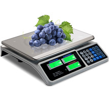 Digital Commercial Price Scale 66lbs Food Fruit Electronic Counting LCD Display - £67.12 GBP