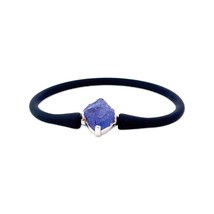 Starborn Tanzanite Silicone Bracelet (7&quot;) Purple - £135.52 GBP