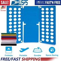 Adjustable T-Shirt Clothes Fast Folder Folding Board Laundry Organizer F... - £27.52 GBP