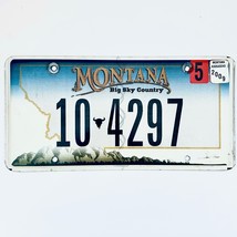 2009 United States Montana Carbon County Passenger License Plate 10 4297 - £13.18 GBP