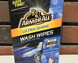 Armor All Ultra Shine Car Wash Wipes Armorall - 12 XL Extra Large Wipes - £30.84 GBP