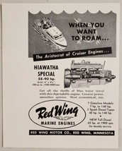1948 Print Ad Red Wing Hiawatha Special Marine Engines Red Wing,Minnesota - £8.51 GBP