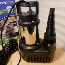 Anjon Pond Waterfall Pump BFED3000 3000 GPH Submersible Big Frog Eco Drive - $257.11