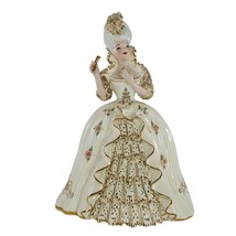 Florence Ceramics Pasadena Vintage Figurine Marie Antoinette 10” - £77.87 GBP