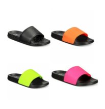 Ideology Men Sandals Neon Beach Pool Slide Falon Comfort Open Toe Slip on - £4.14 GBP